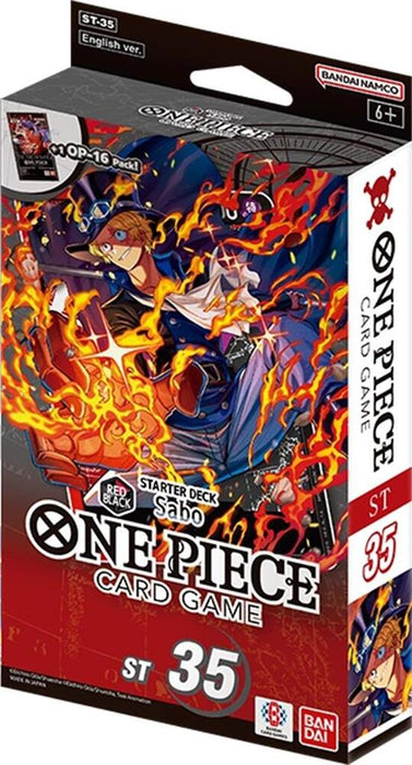 One Piece CG: Starter Deck ST-35 RED/BLACK Sabo