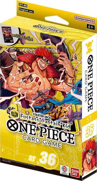 One Piece CG: Starter Deck ST-36 YELLOW Eustass”Captain”Kid