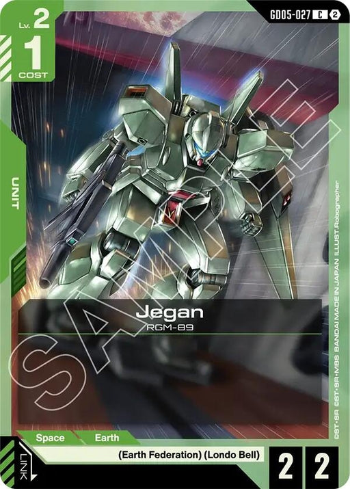 Image for Jegan (GD05-027) [Freedom Ascension] (GD05) - Gundam Card Game