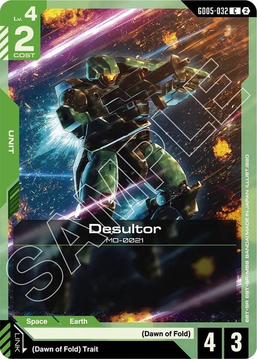 Image for Desultor (GD05-032) [Freedom Ascension] (GD05) - Gundam Card Game
