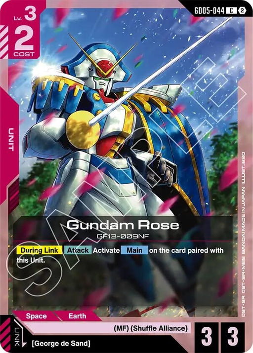 Image for Gundam Rose (GD05-044) [Freedom Ascension] (GD05) - Gundam Card Game
