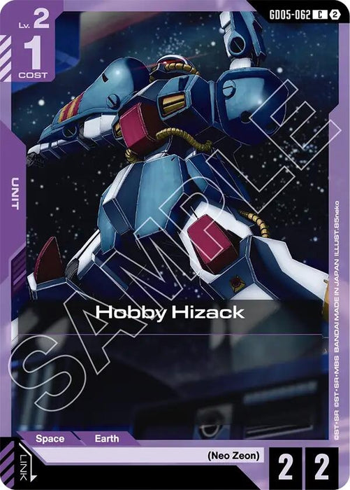 Image for Hobby Hizack (GD05-062) [Freedom Ascension] (GD05) - Gundam Card Game