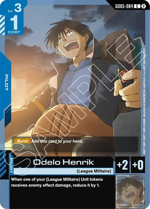 Image for Odelo Henrik (GD05-084) [Freedom Ascension] (GD05) - Gundam Card Game