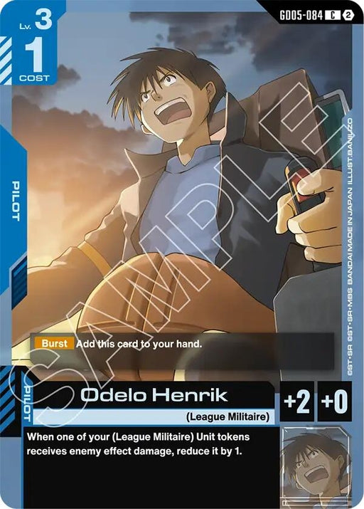 Image for Odelo Henrik (GD05-084) [Freedom Ascension] (GD05) - Gundam Card Game