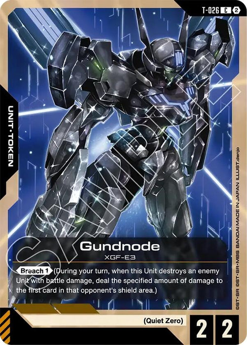 Image for Gundnode (T-026) (T-026) [Freedom Ascension] (GD05) - Gundam Card Game