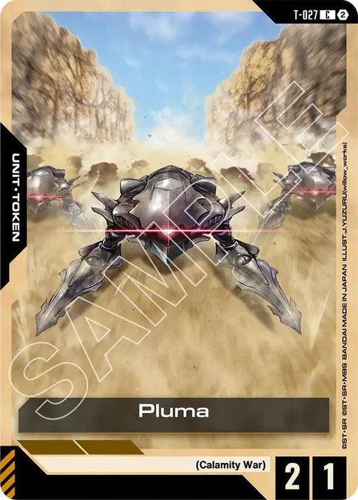 Image for Pluma (T-027) (T-027) [Freedom Ascension] (GD05) - Gundam Card Game