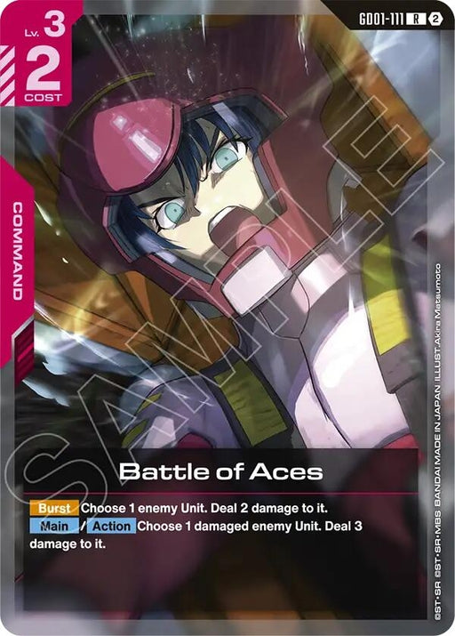 Image for Battle of Aces (GD01-111) [Deck Build Box Freedom Ascension] (SC01) - Gundam Card Game