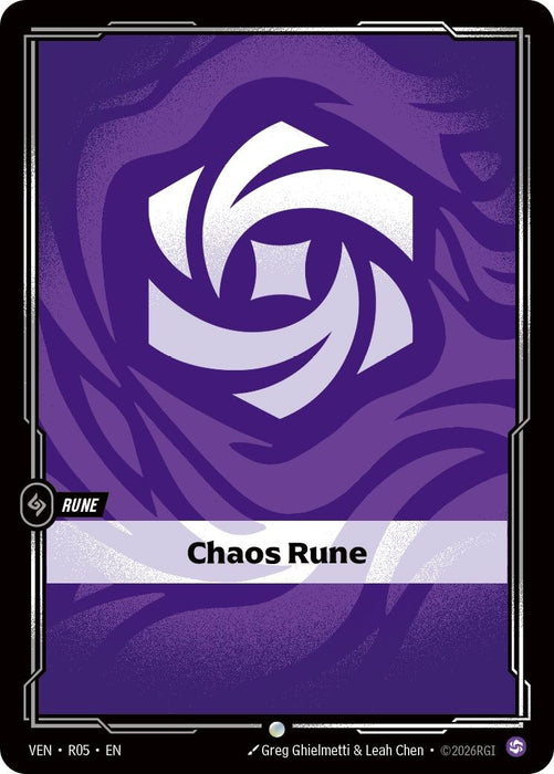 Chaos Rune (R05) [Vendetta] (VEN)