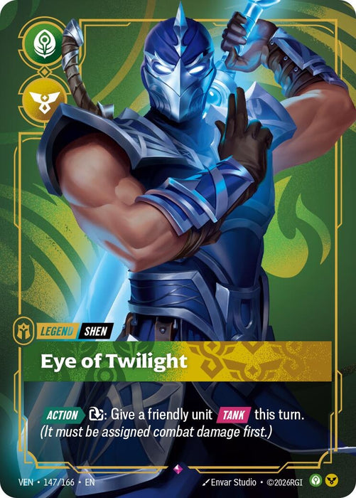 Shen - Eye of Twilight (147/166) (Foil) [Vendetta] (VEN)