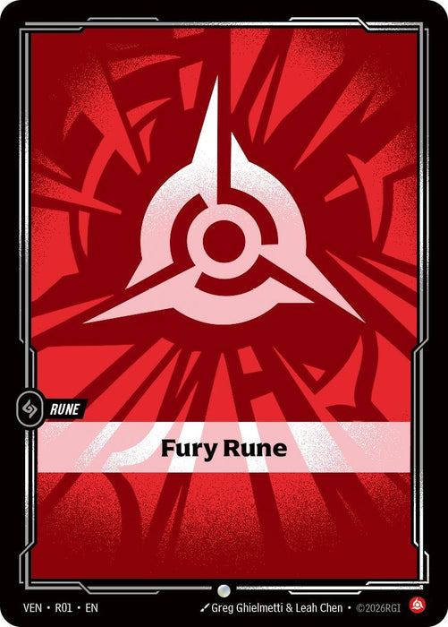 Fury Rune (R01) [Vendetta] (VEN)