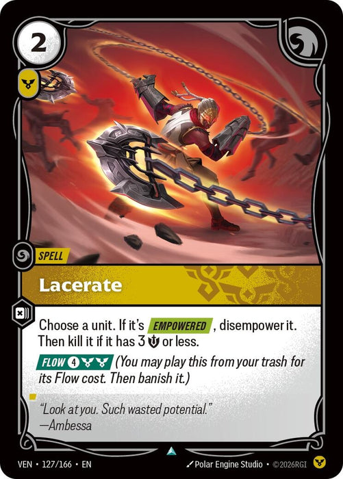 Image for Lacerate (127/166) [Vendetta] (VEN) - Riftbound: League of Legends Trading Card Game