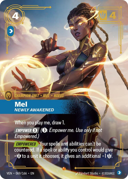 Mel, Newly Awakened (069/166) (Foil) [Vendetta] (VEN)