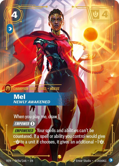 Mel, Newly Awakened (Alternate Art) (069a/166) (Foil) [Vendetta] (VEN)