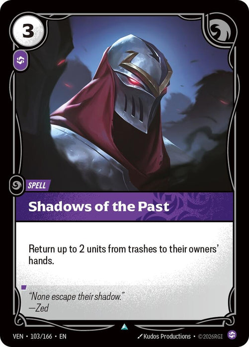 Image for Shadows of the Past (103/166) [Vendetta] (VEN) - Riftbound: League of Legends Trading Card Game