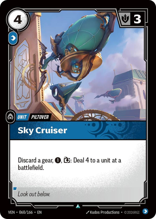 Image for Sky Cruiser (060/166) [Vendetta] (VEN) - Riftbound: League of Legends Trading Card Game