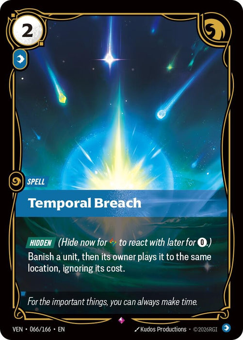 Temporal Breach (066/166) (Foil) [Vendetta] (VEN)