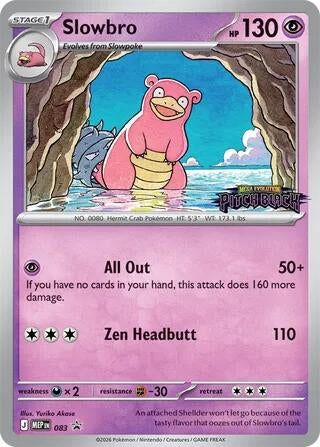 Image for Slowbro - 083 (Pitch Black Stamped) (083) (Holofoil) [ME: Mega Evolution Promo] (MEP) - Pokemon
