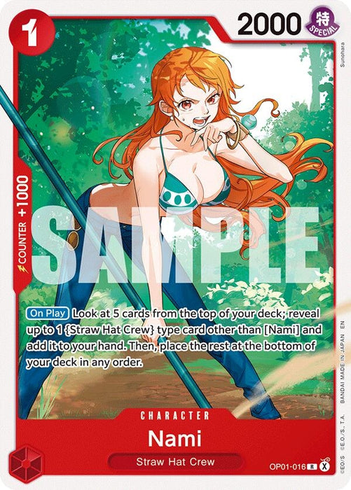 Image for Nami (OP01-016) [Starter Deck 31: RED Monkey.D.Luffy] (ST-31) - One Piece Card Game