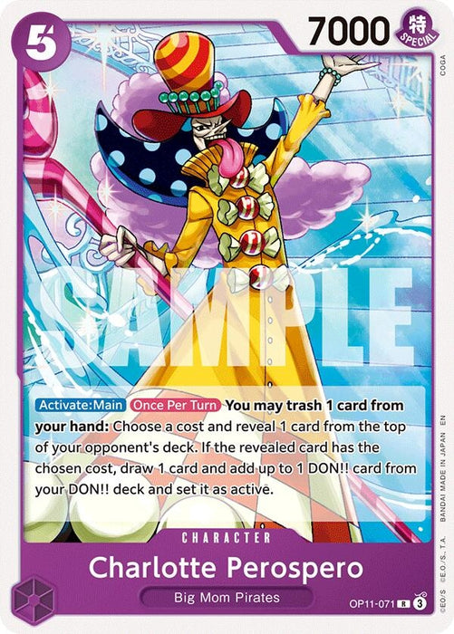 Image for Charlotte Perospero (OP11-071) [Starter Deck 34: PURPLE Charlotte Katakuri] (ST-34) - One Piece Card Game