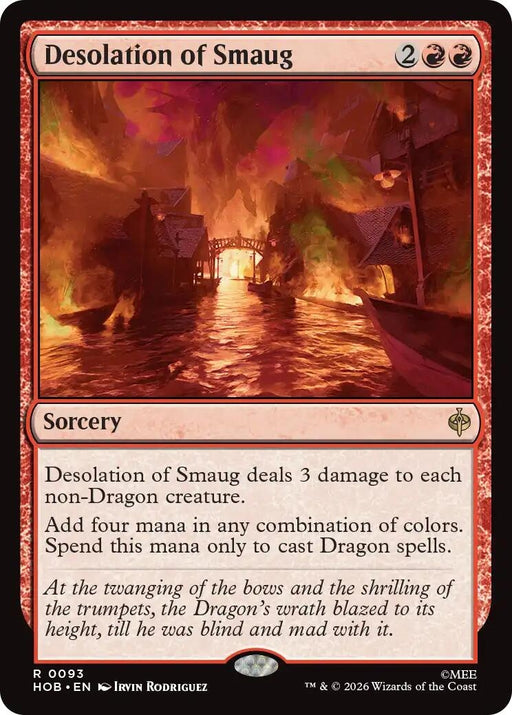 Image for Desolation of Smaug (93) (Foil) [The Hobbit] (HOB) - Magic: The Gathering