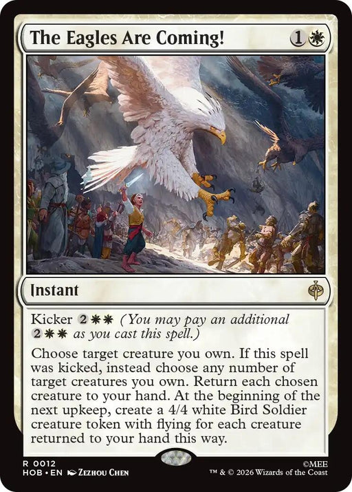 Image for The Eagles Are Coming! (12) [The Hobbit] (HOB) - Magic: The Gathering
