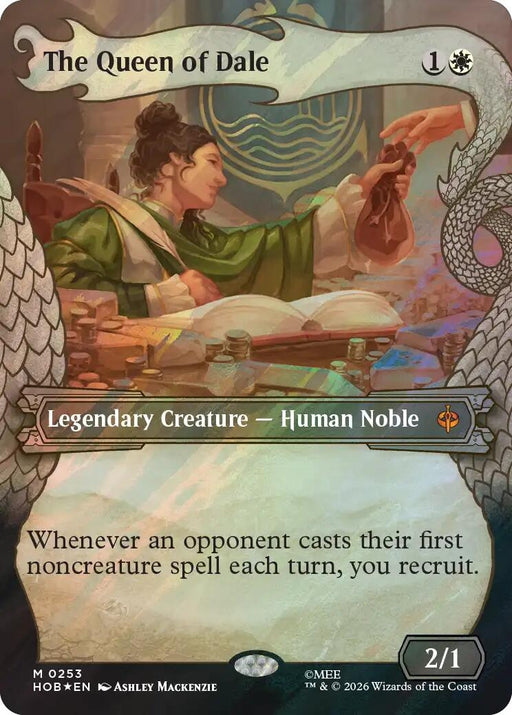 Image for The Queen of Dale (Showcase) (Surge Foil) (253) (Foil) [The Hobbit] (HOB) - Magic: The Gathering