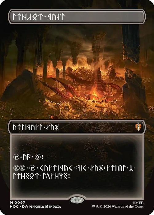 Image for Treasure Vault (Borderless) (Dwarvish) (97) [The Hobbit: Eternal-Legal] (HOC) - Magic: The Gathering