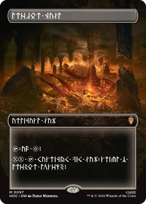 Image for Treasure Vault (Borderless) (Dwarvish) (97) [The Hobbit: Eternal-Legal] (HOC) - Magic: The Gathering