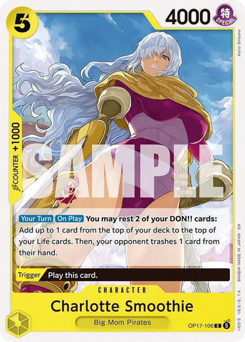 Image for Charlotte Smoothie (OP17-106) [The World's Strongest Warriors] (OP17) - One Piece Card Game