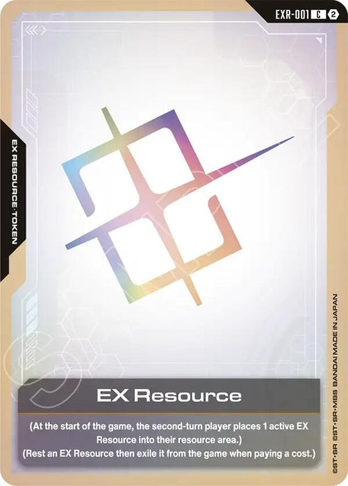 Image for EX Resource (EXR-001) [Deck Build Box Freedom Ascension] (SC01) - Gundam Card Game