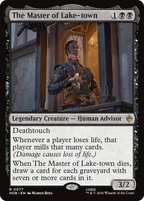 Image for The Master of Lake-town (77) [The Hobbit] (HOB) - Magic: The Gathering
