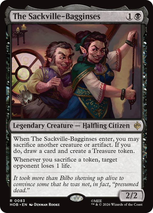 Image for The Sackville-Bagginses (83) [The Hobbit] (HOB) - Magic: The Gathering