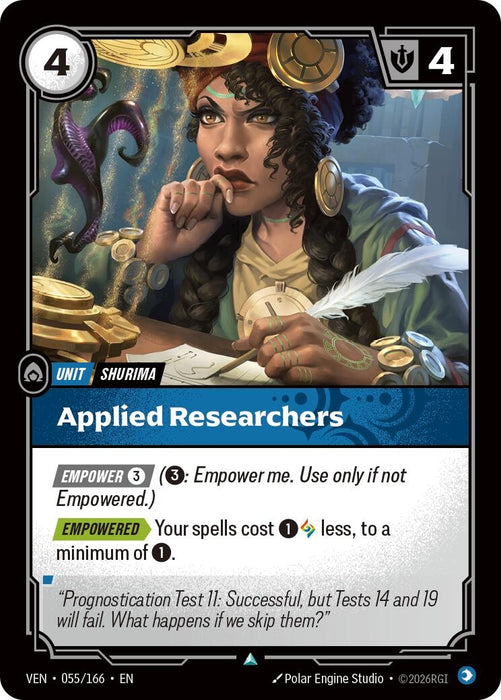 Image for Applied Researchers (055/166) (Foil) [Vendetta] (VEN) - Riftbound: League of Legends Trading Card Game