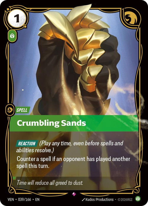 Crumbling Sands (039/166) (Foil) [Vendetta] (VEN)
