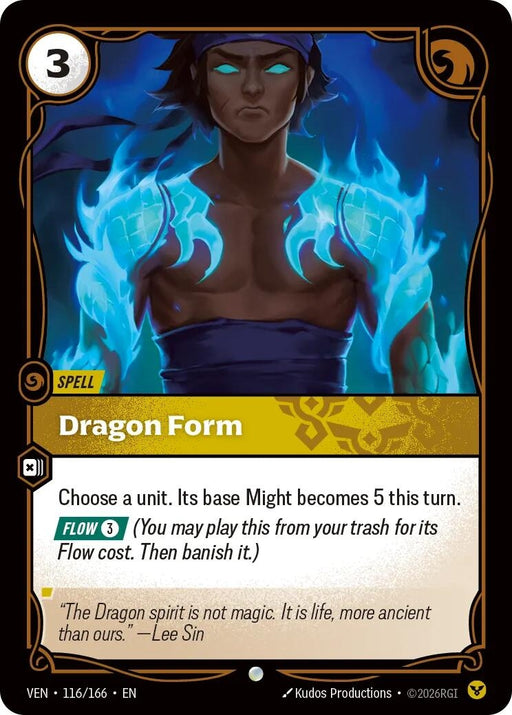 Image for Dragon Form (116/166) [Vendetta] (VEN) - Riftbound: League of Legends Trading Card Game