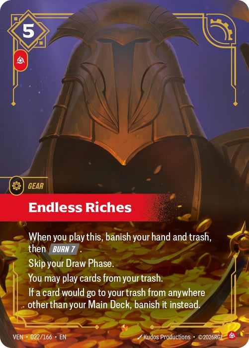 Endless Riches (022/166) (Foil) [Vendetta] (VEN)