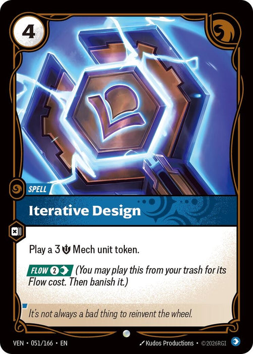 Image for Iterative Design (051/166) [Vendetta] (VEN) - Riftbound: League of Legends Trading Card Game
