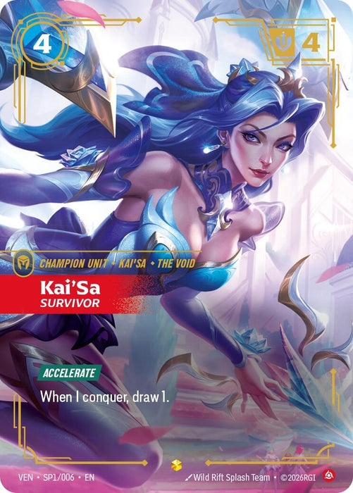 Kai'Sa, Survivor (SP1/006) (Foil) [Vendetta] (VEN)