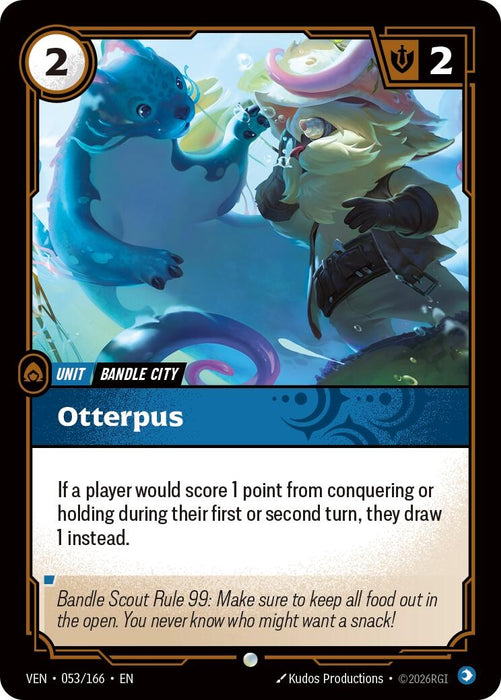 Image for Otterpus (053/166) (Foil) [Vendetta] (VEN) - Riftbound: League of Legends Trading Card Game