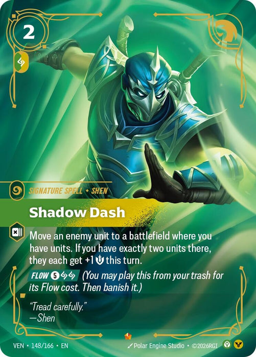 Shadow Dash (148/166) (Foil) [Vendetta] (VEN)