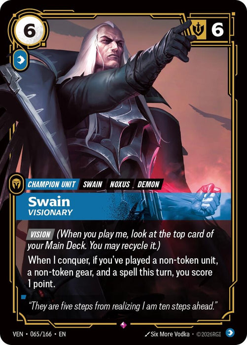 Swain, Visionary (065/166) (Foil) [Vendetta] (VEN)