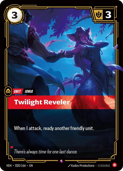 Twilight Reveler (020/166) (Foil) [Vendetta] (VEN)