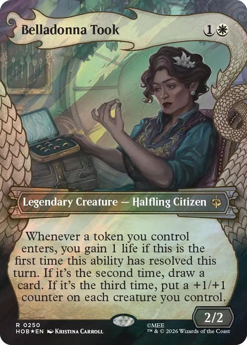 Image for Belladonna Took (Showcase) (Surge Foil) (250) (Foil) [The Hobbit] (HOB) - Magic: The Gathering