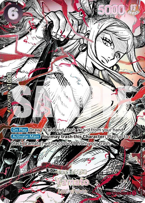 Image for Yamato (OP16-098) (SP) (OP16-098) (Foil) [The World's Strongest Warriors] (OP17) - One Piece Card Game