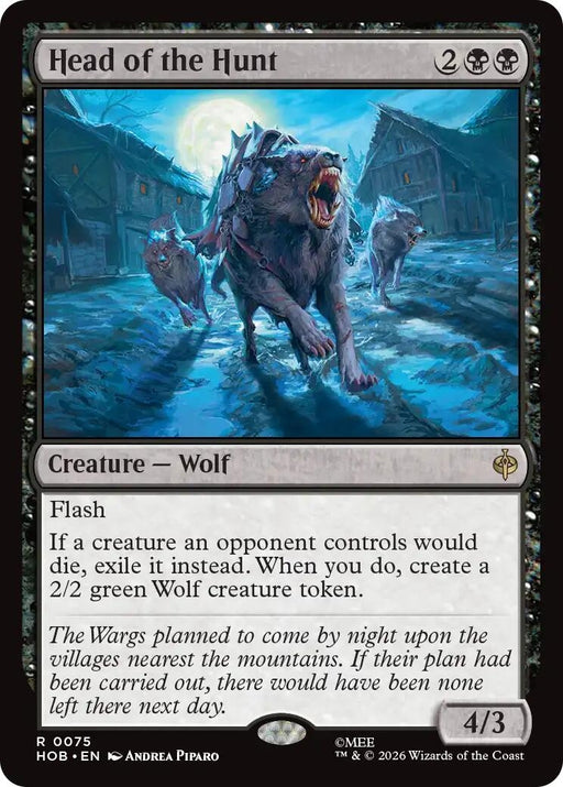 Image for Head of the Hunt (75) [The Hobbit] (HOB) - Magic: The Gathering