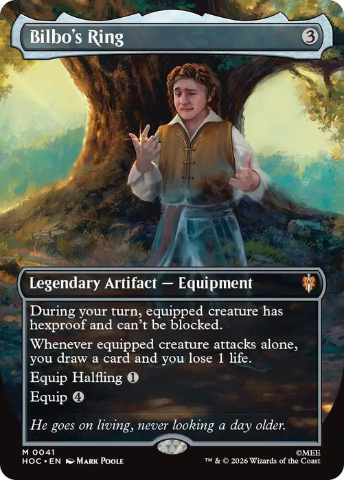 Image for Bilbo's Ring (Borderless) (41) [The Hobbit: Eternal-Legal] (HOC) - Magic: The Gathering