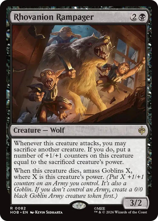 Image for Rhovanion Rampager (82) [The Hobbit] (HOB) - Magic: The Gathering