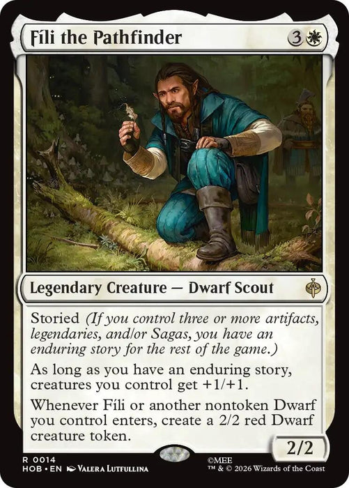 Image for Fili the Pathfinder (14) [The Hobbit] (HOB) - Magic: The Gathering