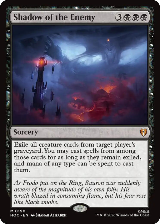 Image for Shadow of the Enemy (190) [The Hobbit: Eternal-Legal] (HOC) - Magic: The Gathering