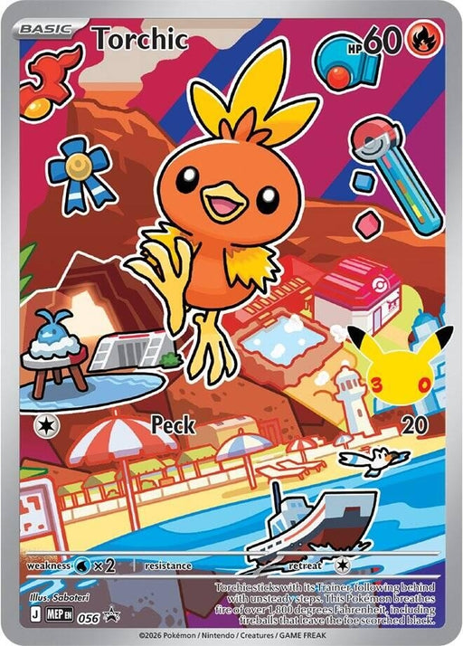 Image for Torchic -  056 (056) (Holofoil) [First Partner Collection 2026] - Pokemon